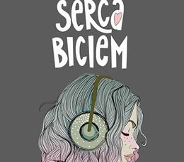 Okładka książki na której widać dziewczynę ze słuchawkami na uszach.