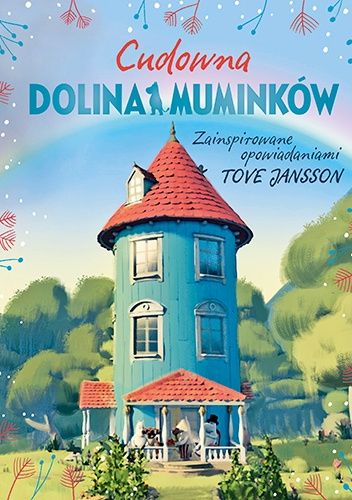 Na tle lasu domek Muminków