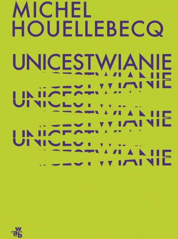 Jasnozielona okładka na której systematycznie rozmazywany niebieski tutuł