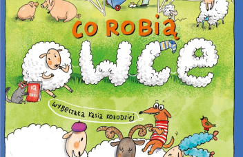 Na zielonej trawie wesołe owce