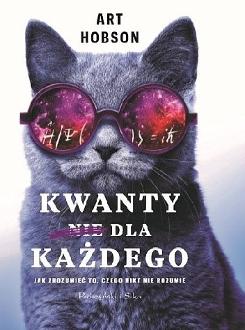 Ciemny kot w okrągłych okularach