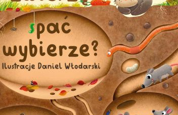 Rysunek norek zwierząt wybudowanych pod ziemią
