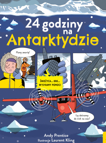 Czerwony samolot na tle płynących kier