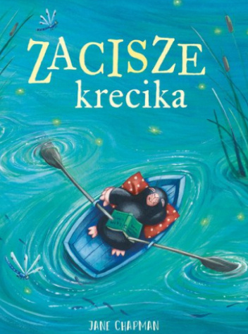 Śpiący krecik na łódce