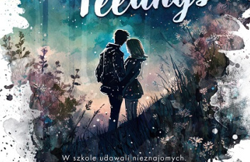 Dziewczyna i chłopak w ciemnej scenerii